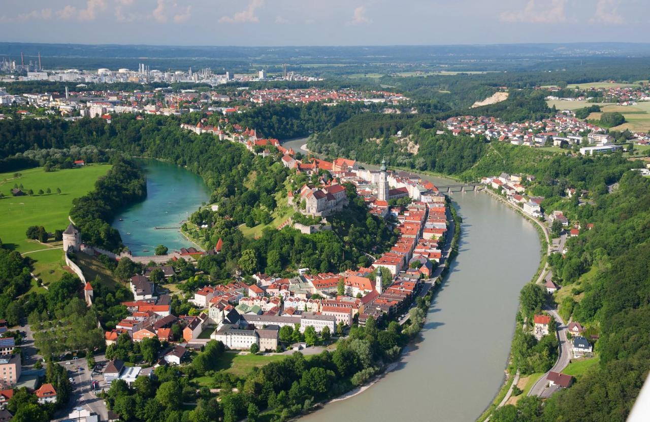 Hotel Post Burghausen Eksteriør billede