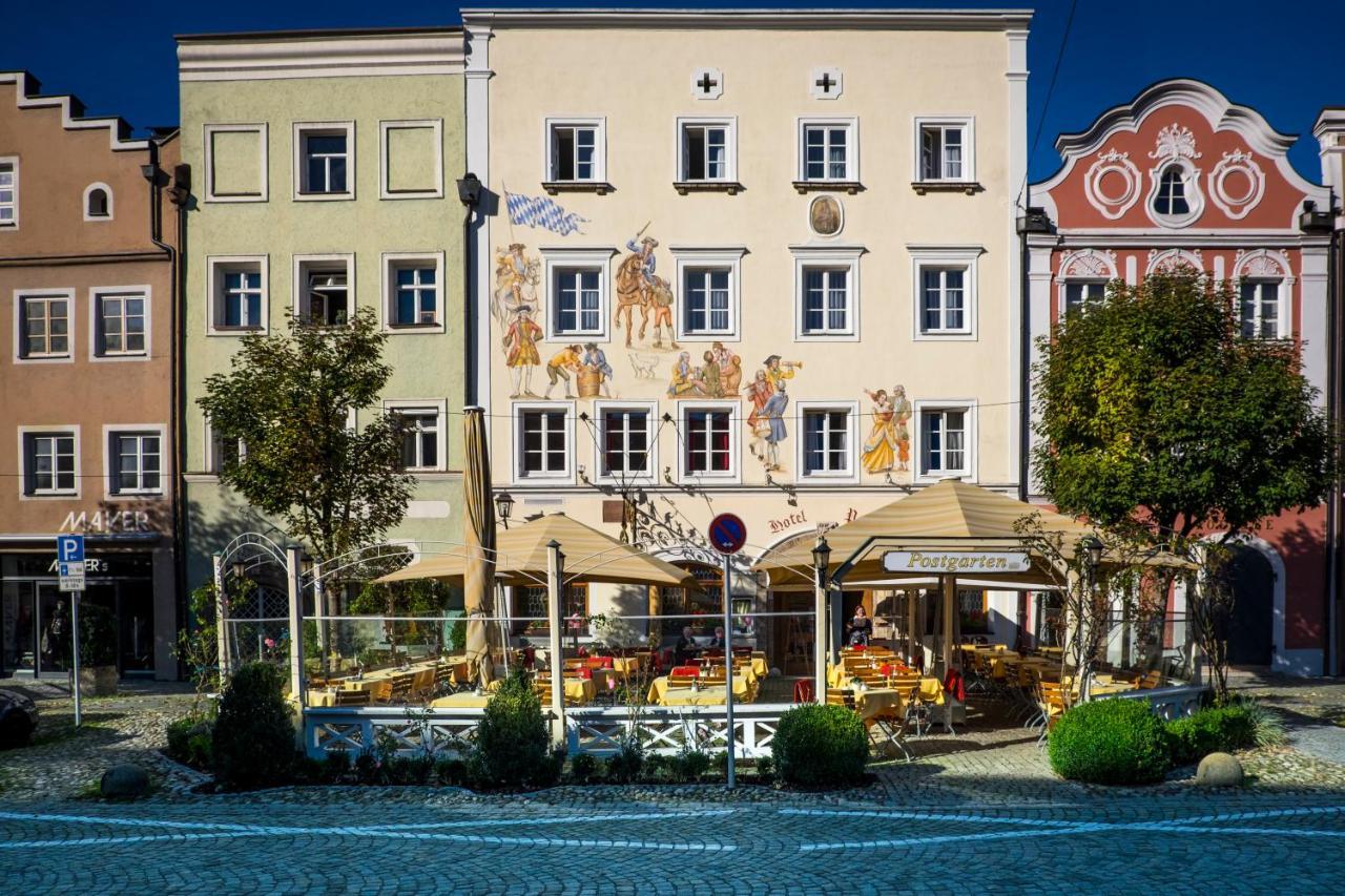 Hotel Post Burghausen Eksteriør billede